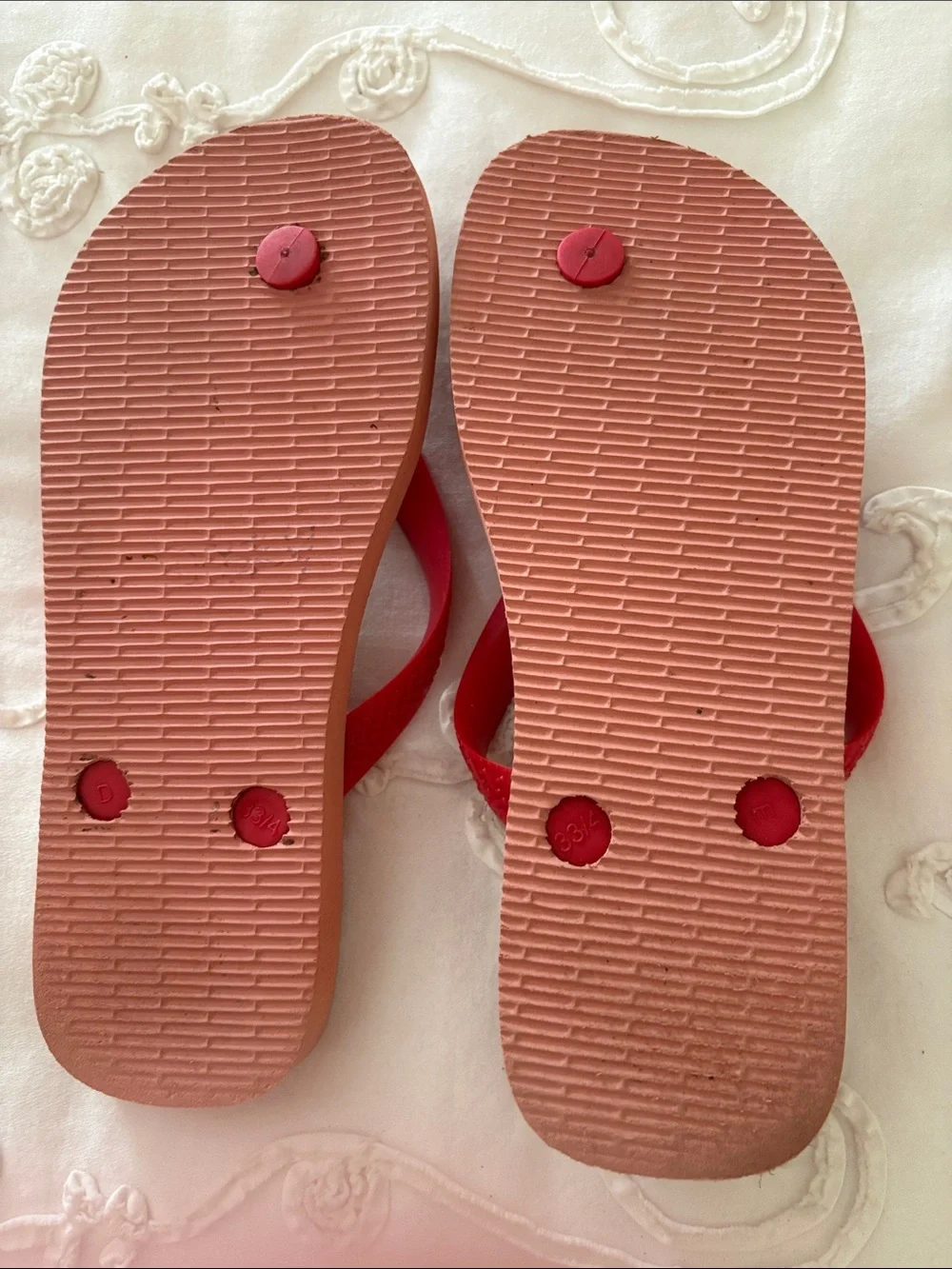 Havaianas Kids Minnie Mouse Pink and Red Flip Flops